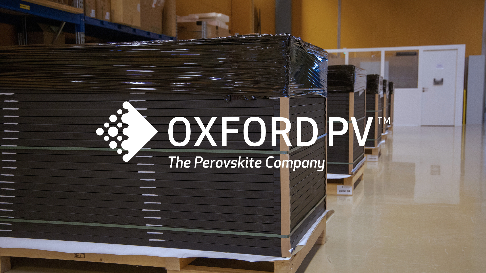 Oxford PV Modules ready to be shipped to first customer in the US